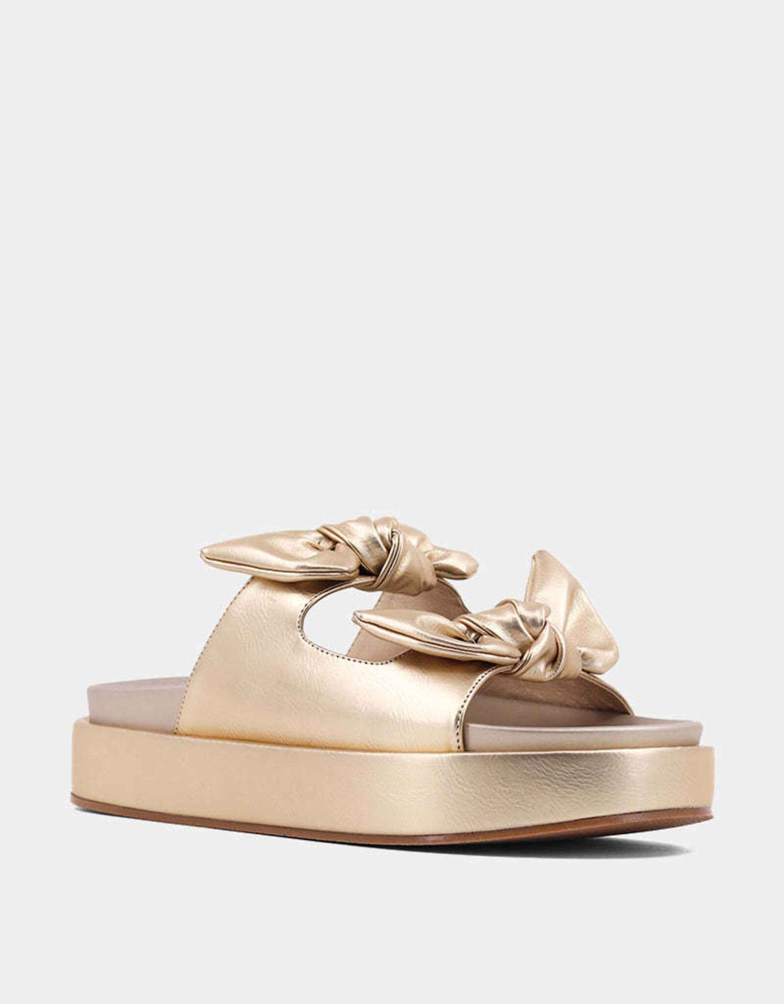 Shu Shop Kiki Mini Sandal in Gold