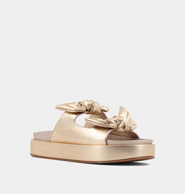 Shu Shop Kiki Mini Sandal in Gold