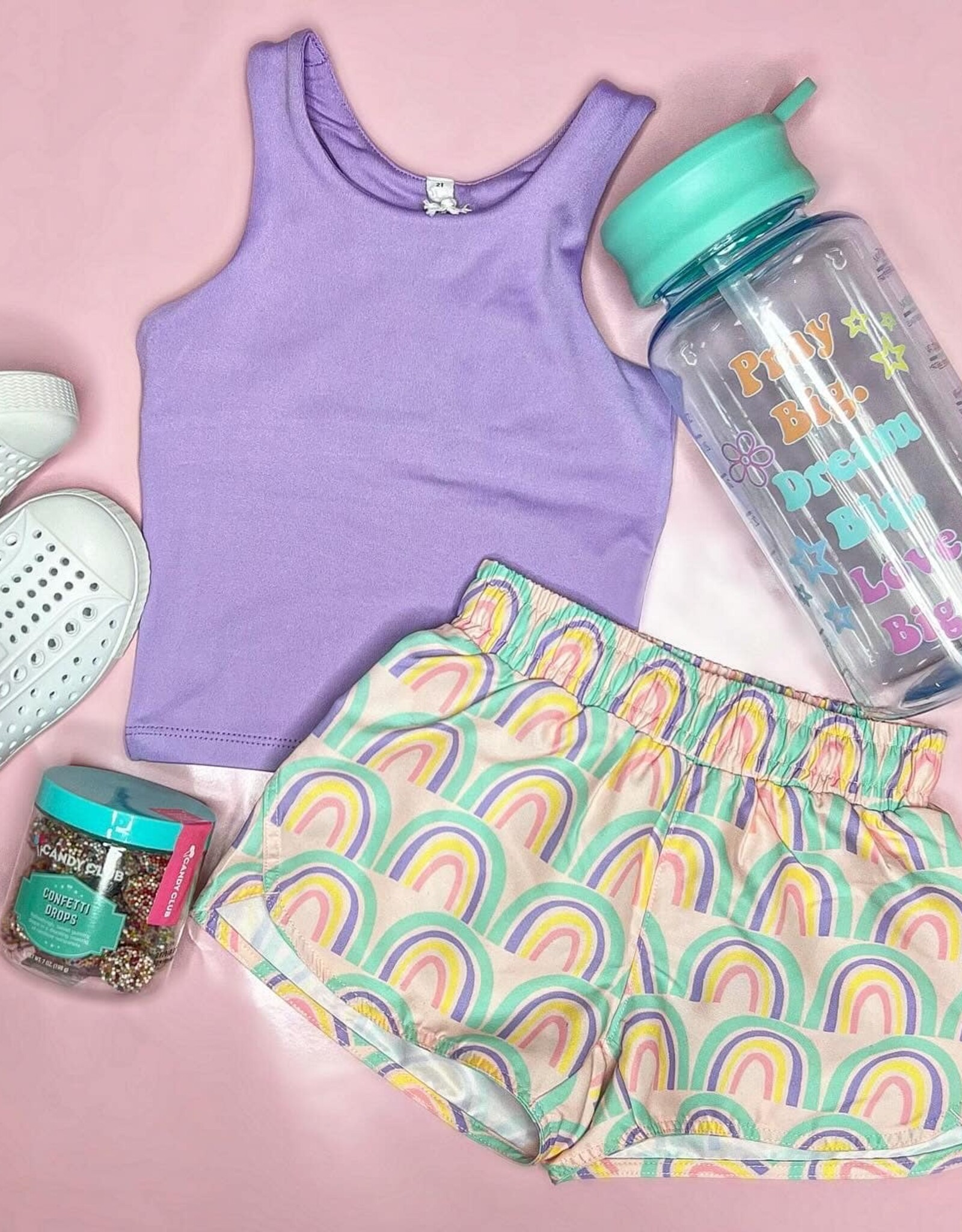 Honesty Racerback Tank in Lavender