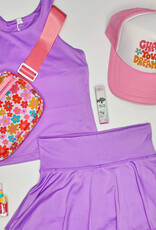 Honesty Racerback Tank in Lavender