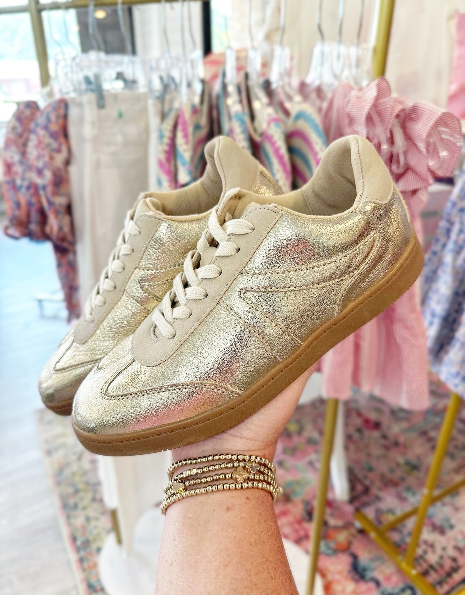 SODA Galton Sneaker in Gold