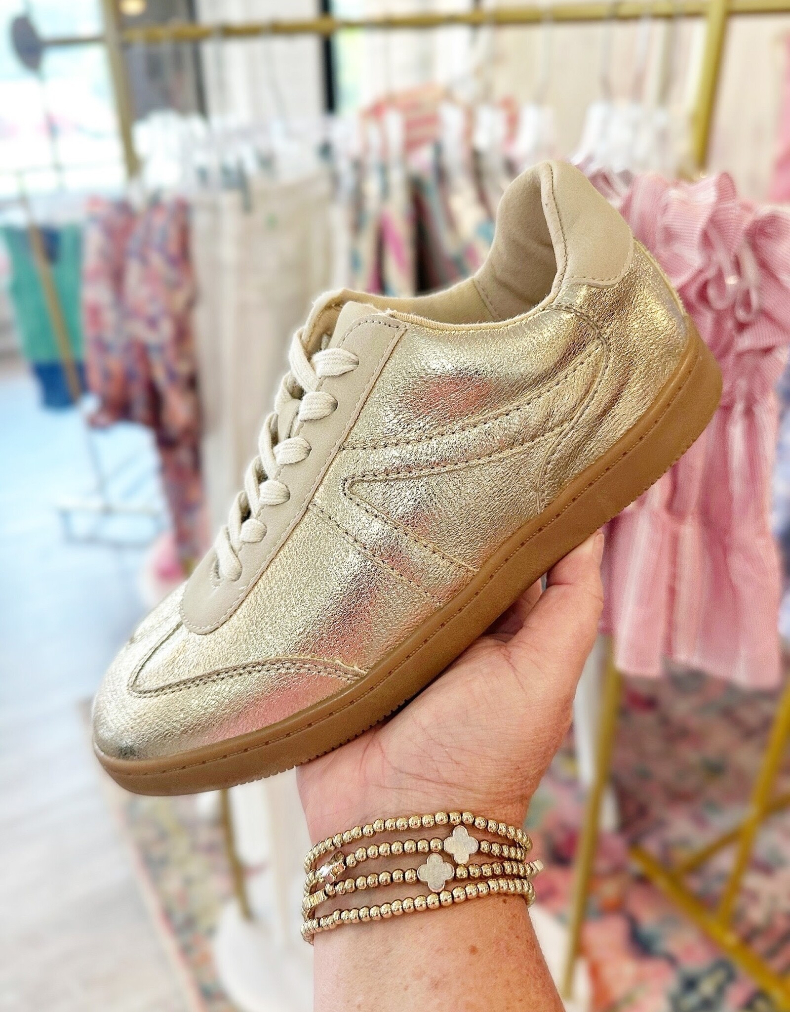 SODA Galton Sneaker in Gold