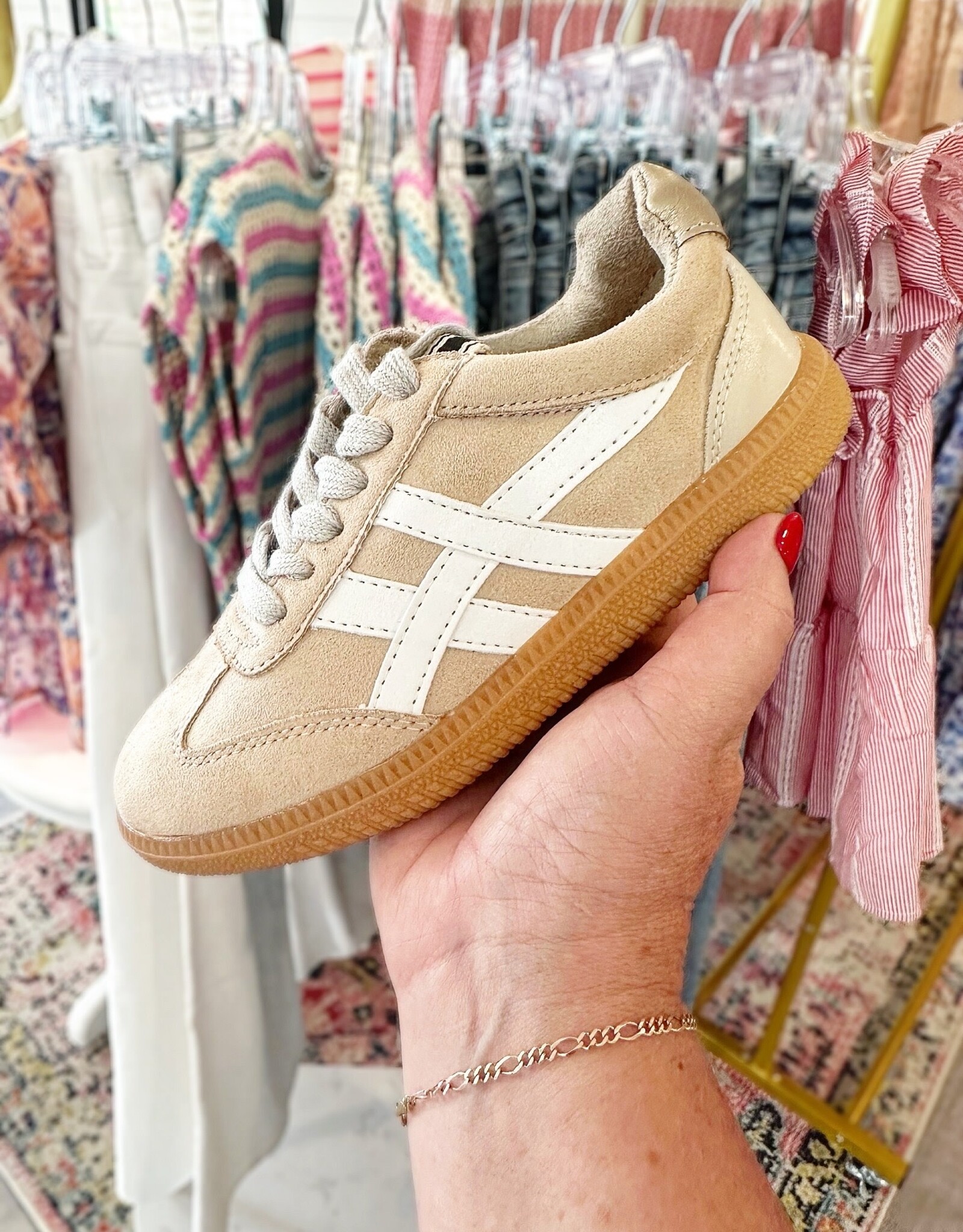 Shu Shop Sasha Sneaker in Nude