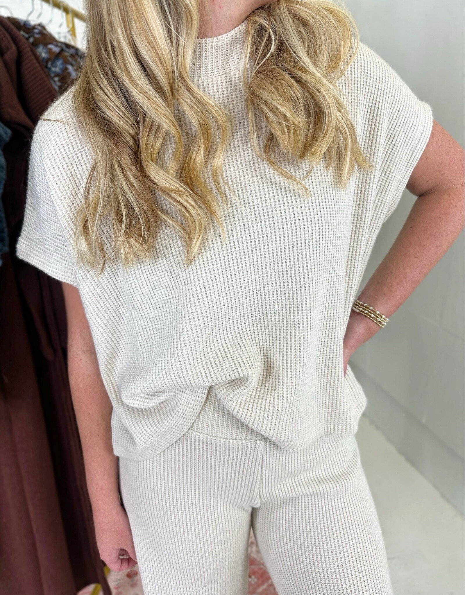 zenana Willow Set in Cream