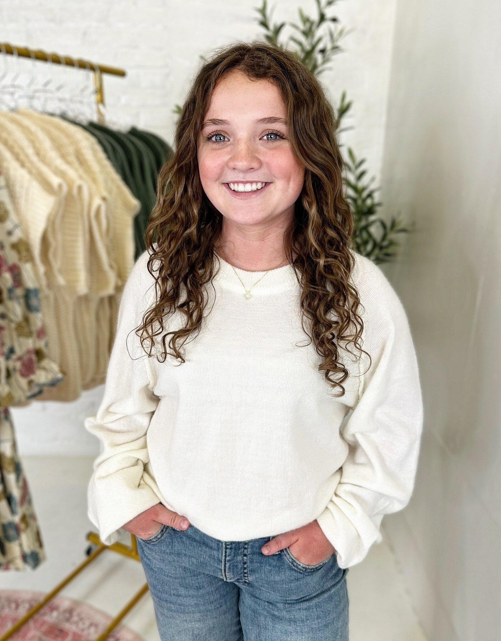 HYFVE Virginia Sweater in Cream