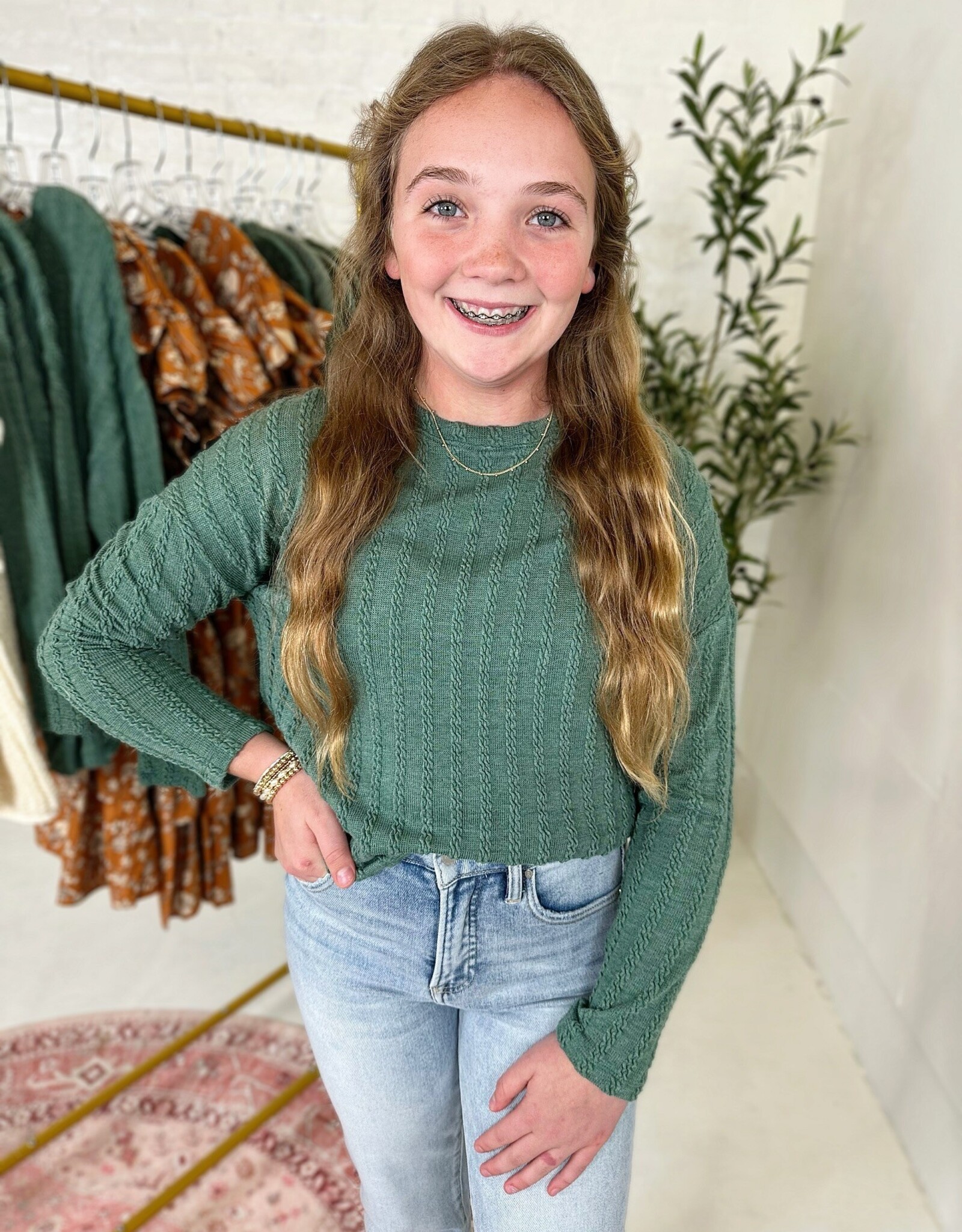 Hayden Emerson Top in Olive