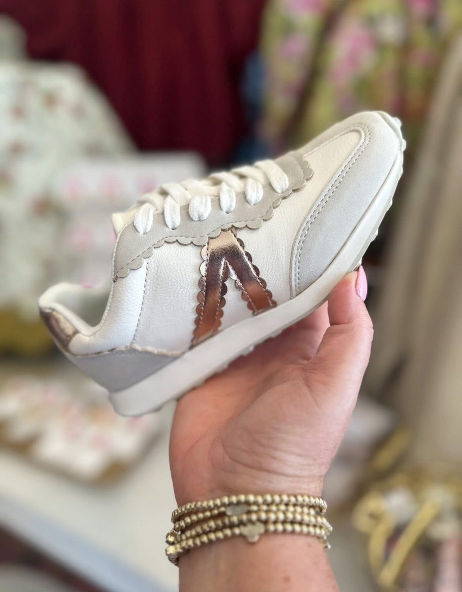 Mia Kids Torra Sneaker in RoseGold