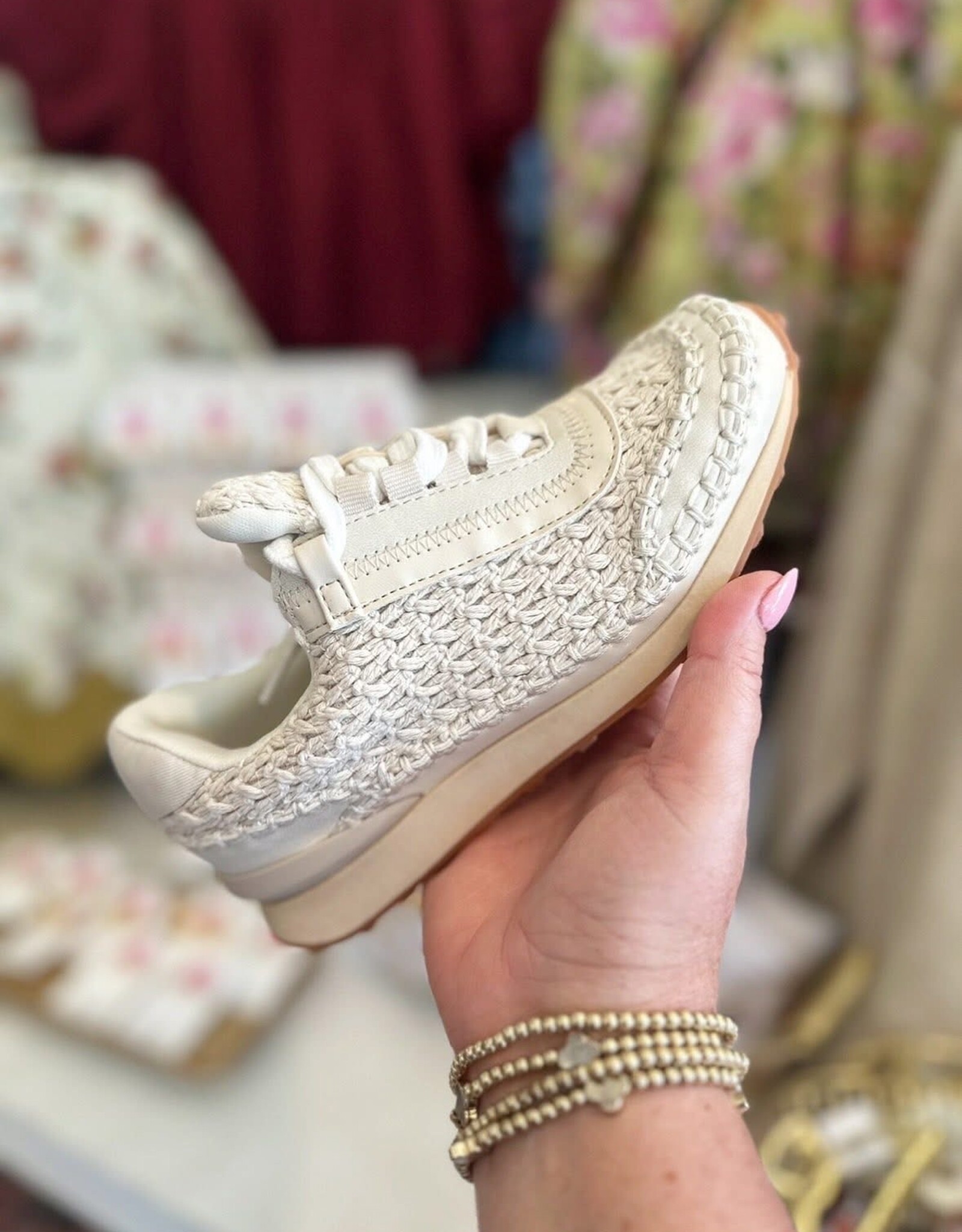 Mia Kids Karin Sneaker in Linen