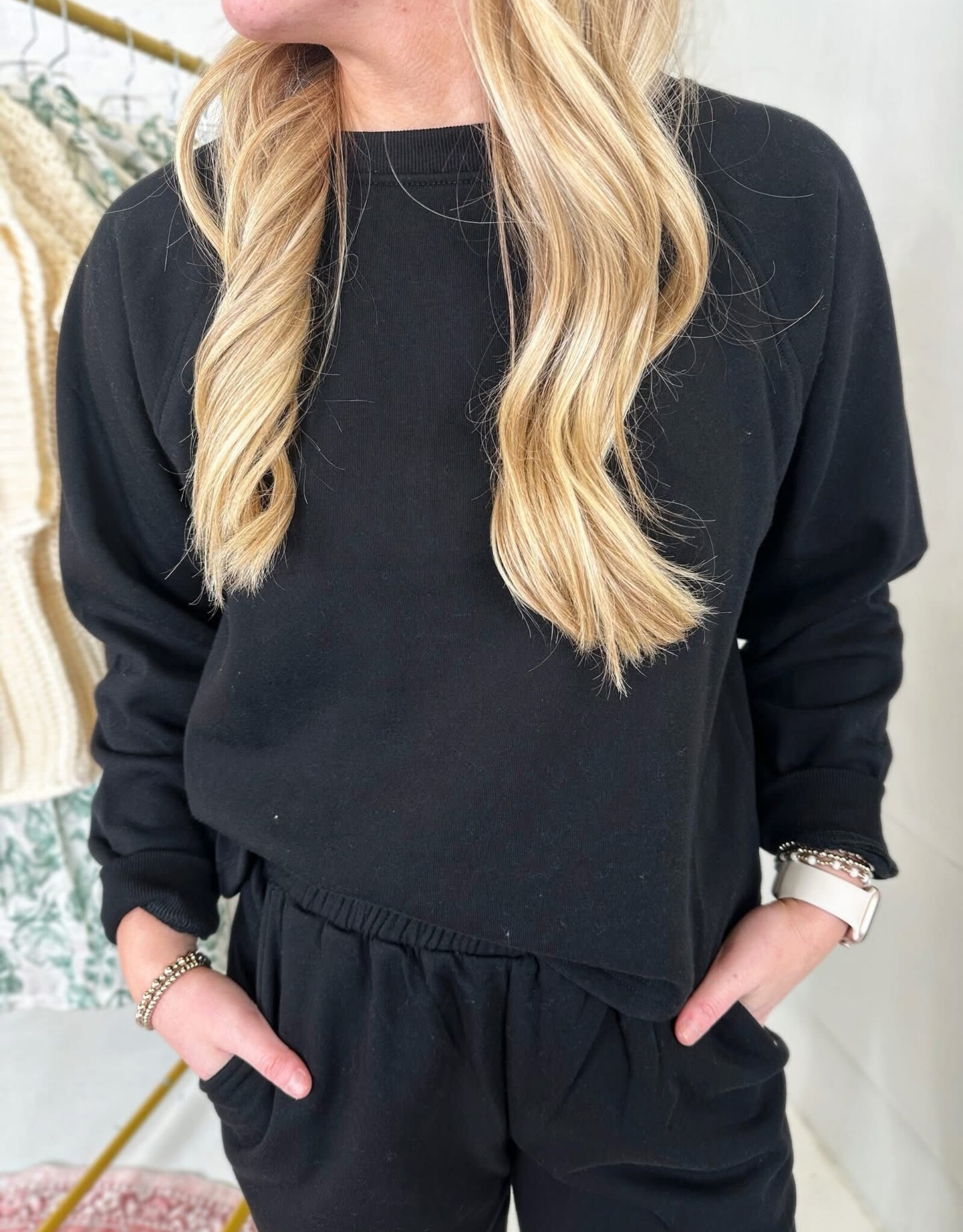 zenana Bridget Set in Black