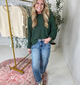 zenana Annie Sweater in Green