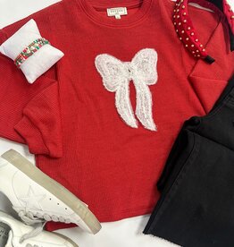 Hayden Harley Bow Top in Red