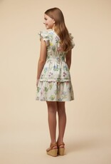 Hayden Cassie Dress in Cream Floral