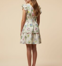Hayden Cassie Dress in Cream Floral