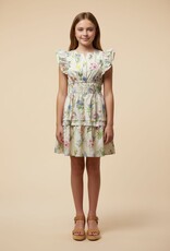 Hayden Cassie Dress in Cream Floral