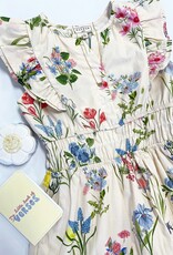Hayden Cassie Dress in Cream Floral