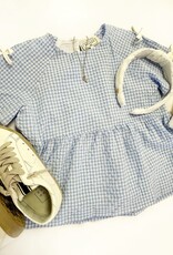 Hayden Berkley Top in Blue Gingham