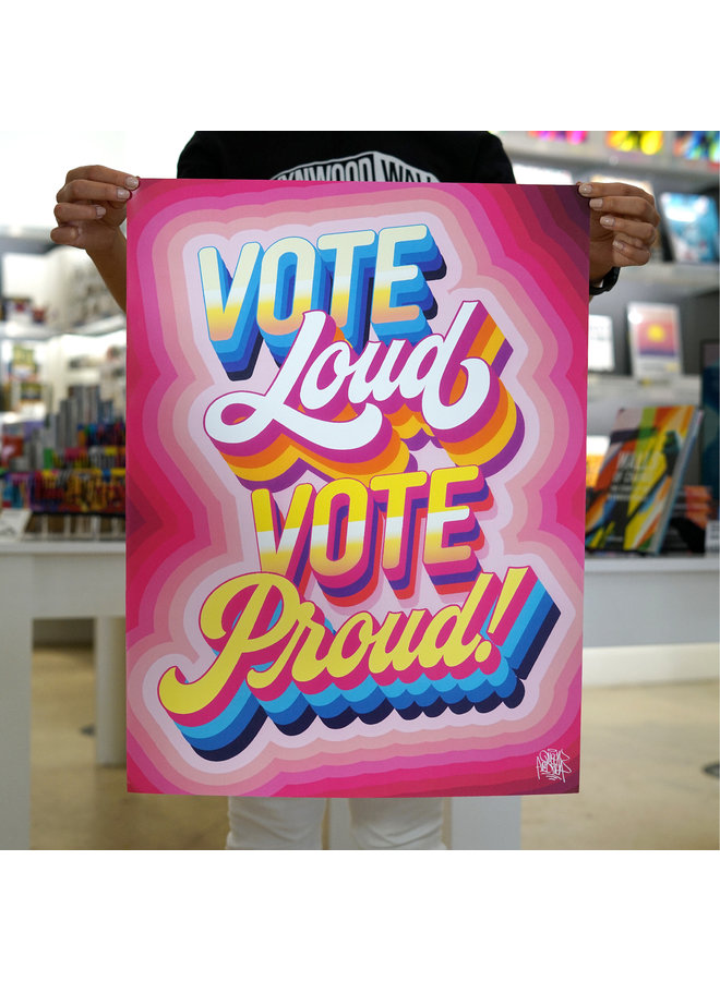 Queen Andrea x When We All Vote Commemorative Poster