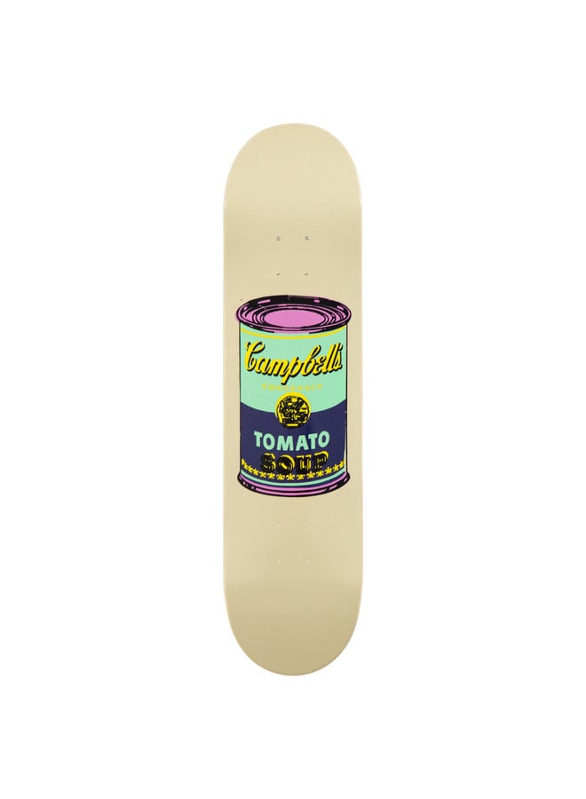 Andy Warhol "Eggplant Campbell's Soup" Skate Deck