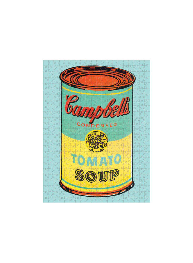 Andy Warhol SOUP CAN Double-Sided 500 Piece Puzzle