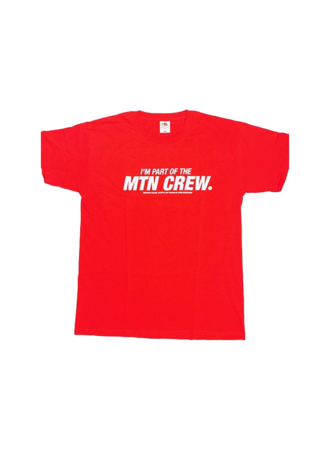 MTN Part of the Crew T-shirt Red