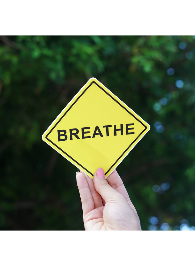 Scott Froschauer Breathe  Sticker