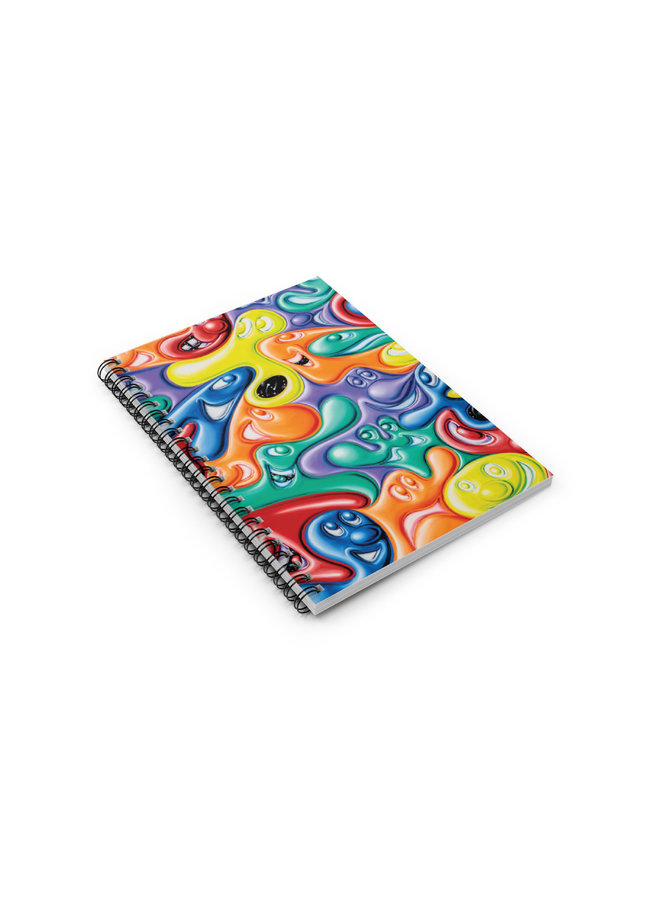 Kenny Scharf Spiral Notebooks Yummy