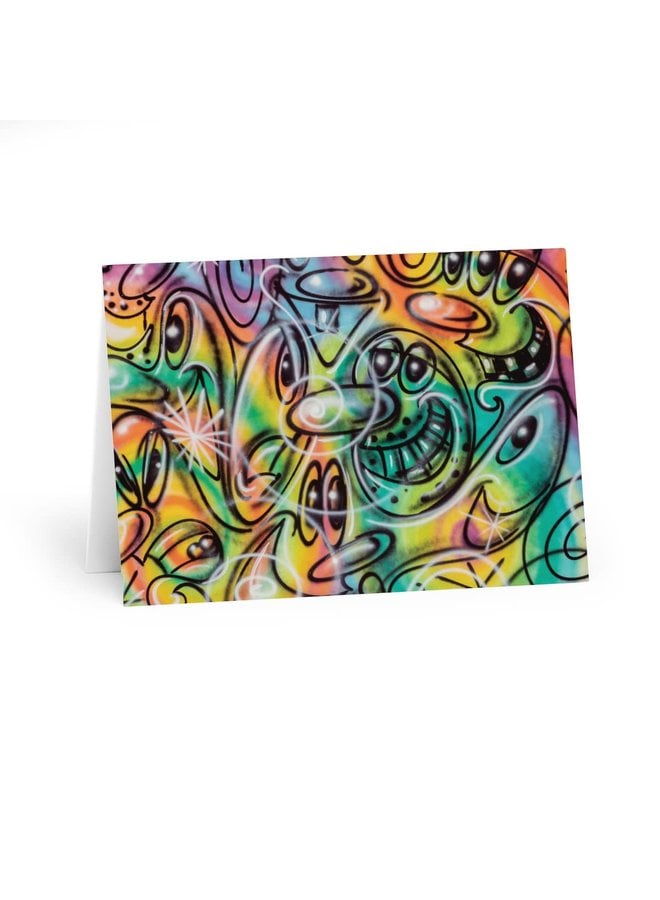 Kenny Scharf Greeting Cards