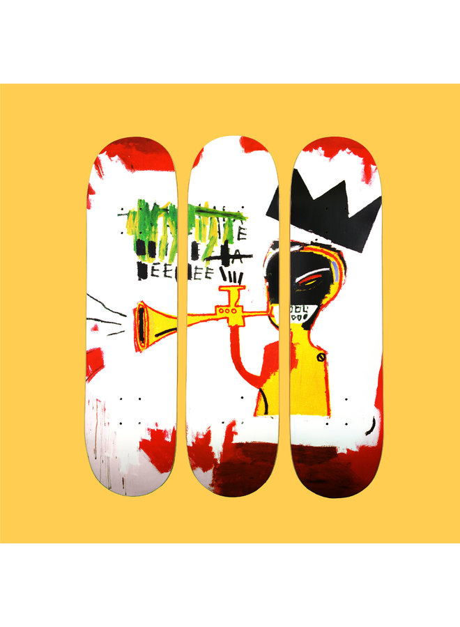 Jean-Michel Basquiat "Trumpet" Skate Deck