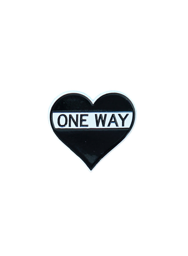 Scott Froschauer One Way Heart Pin
