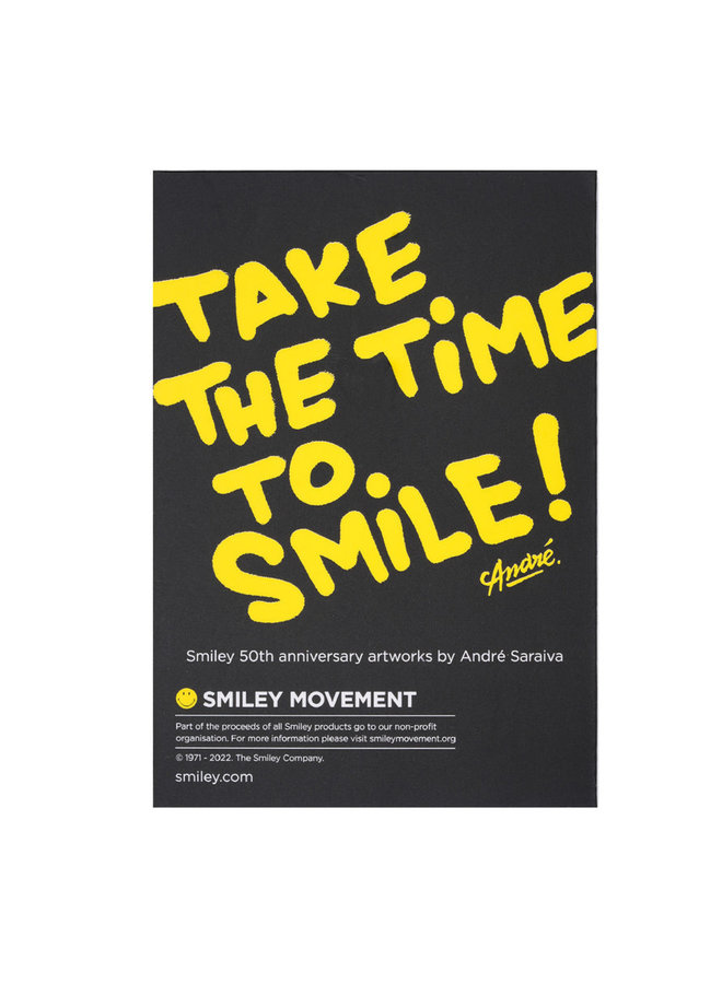 Smiley 50th Anniversary Pin - Yellow