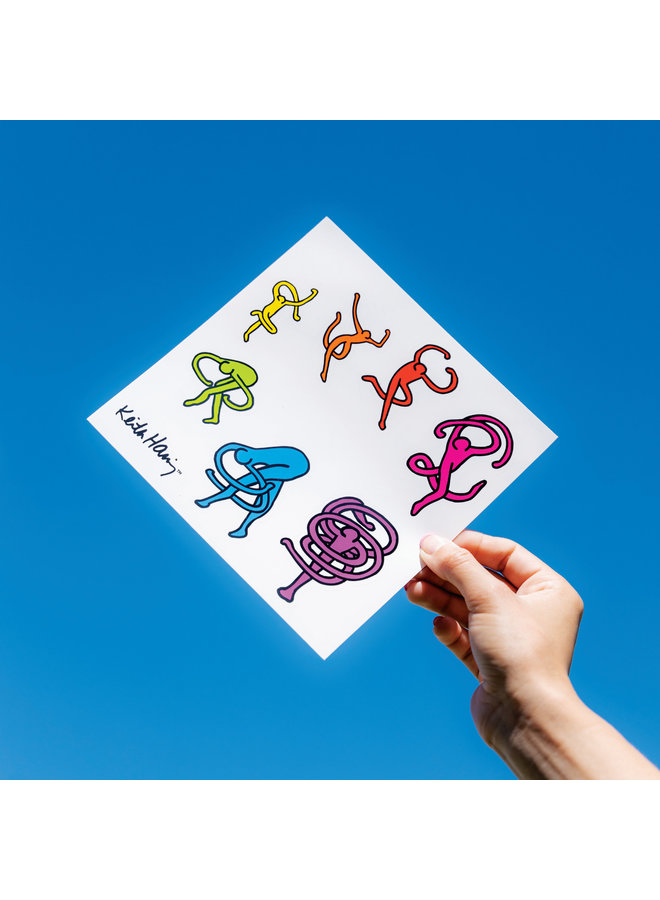 Keith Haring Dance Sticker Sheet