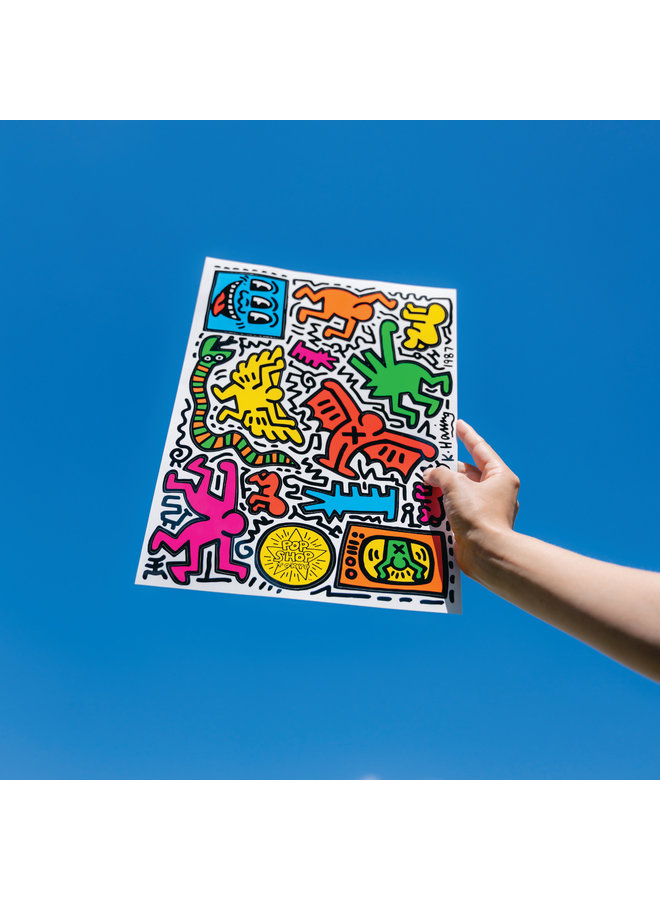 Keith Haring Pop Shop Sticker Sheet