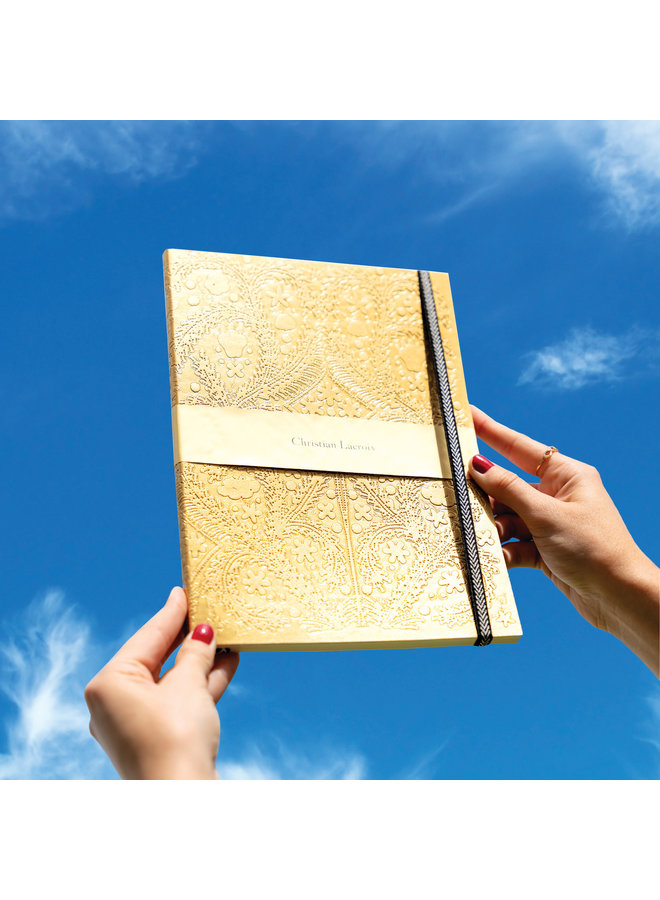 Christian Lacroix  Paseo Gold Notebook