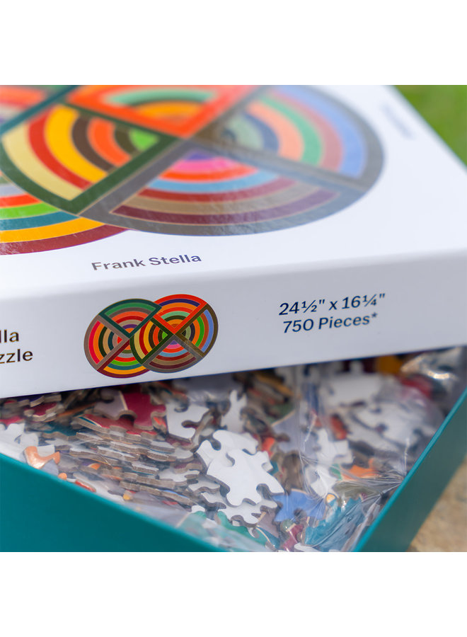 Frank Stella Jigsaw Shaped Puzzle