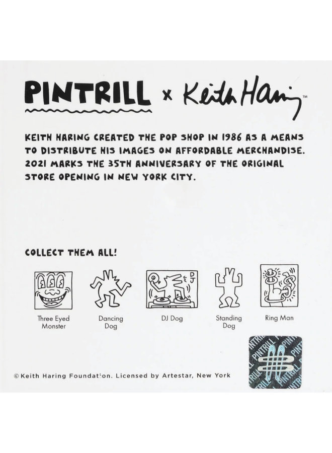 Keith Haring Pop Shop - Circles Man Pin
