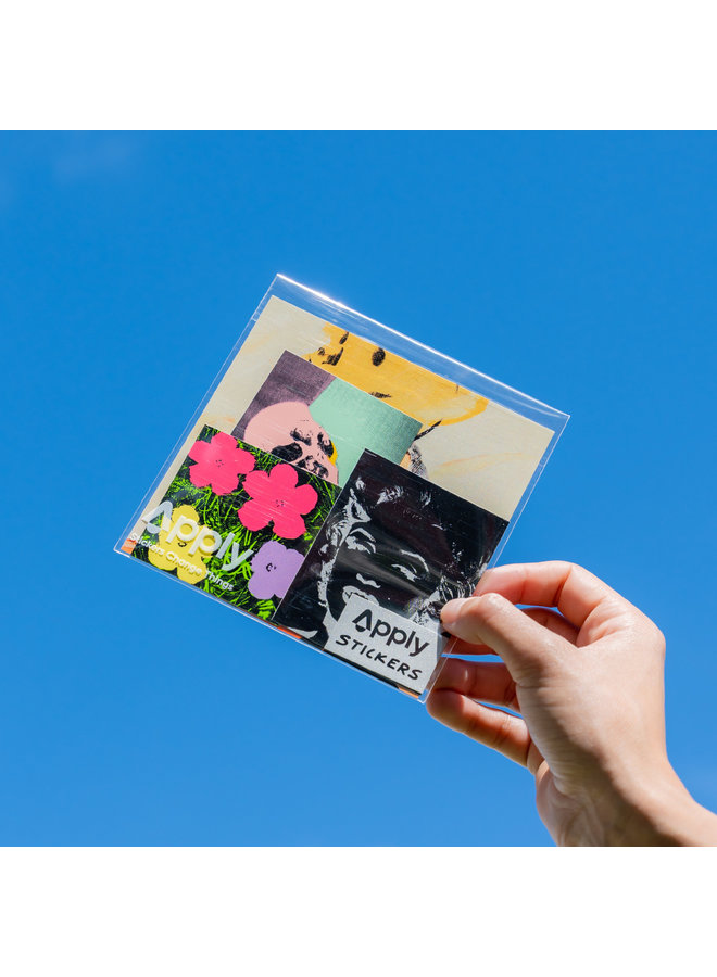 Andy Warhol 70s Silkscreen Sticker Pack