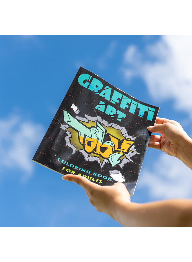Graffiti Art Coloring Book For Adults