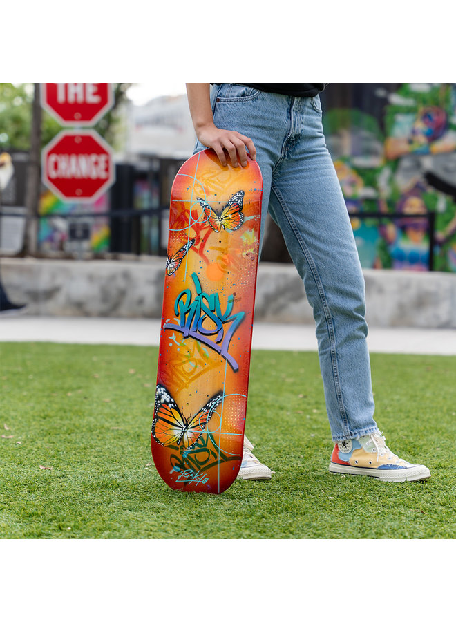 RISK Skateboard Deck RED