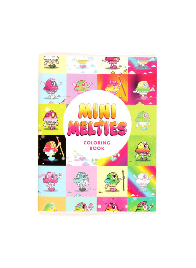 Mini Melties Coloring Book  by Buff Monster