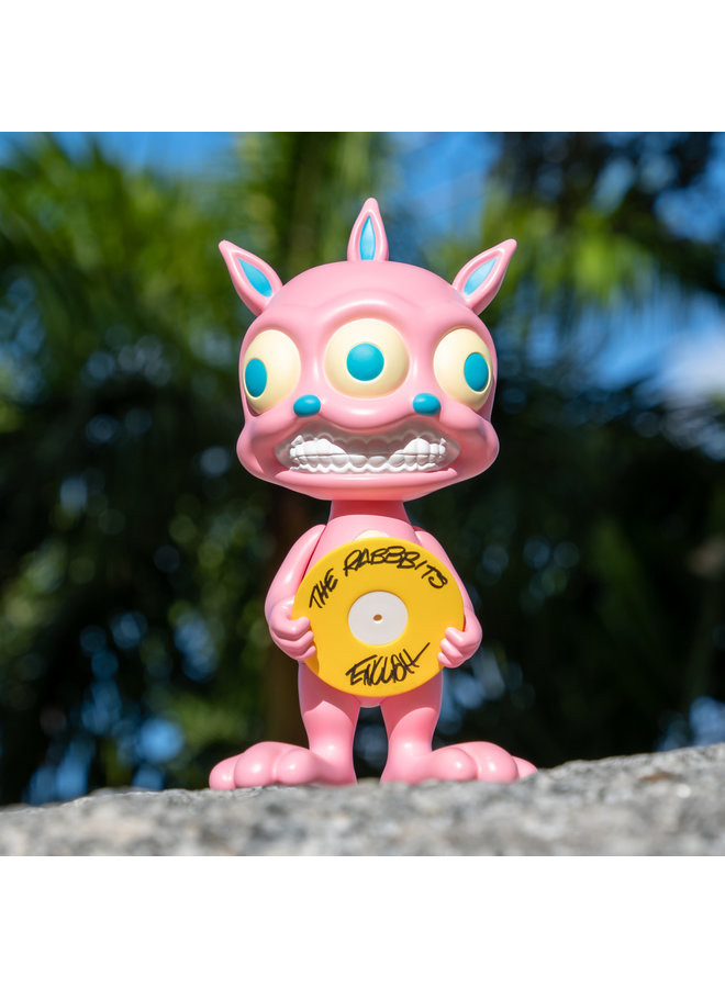 Ron English x Tower Records - Pink  Ronnnie Rabbbit
