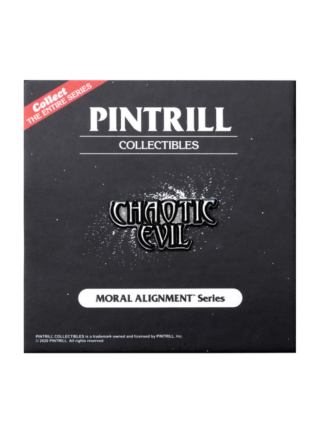 Moral Alignment - Chaotic Evil Pin