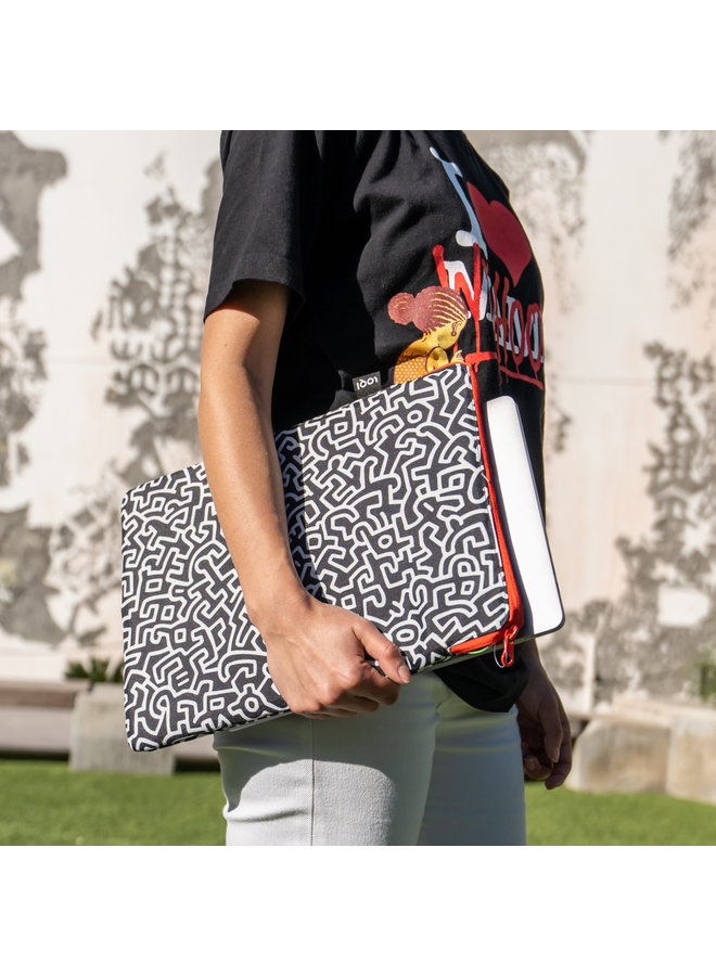 Laptop Sleeve by Keith Haring - Untitled