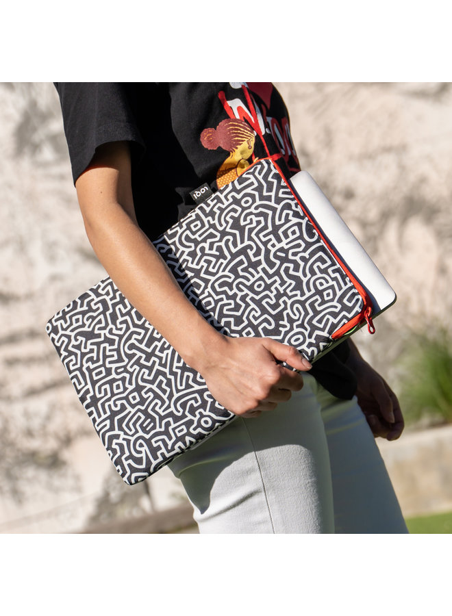 Laptop Sleeve by Keith Haring - Untitled