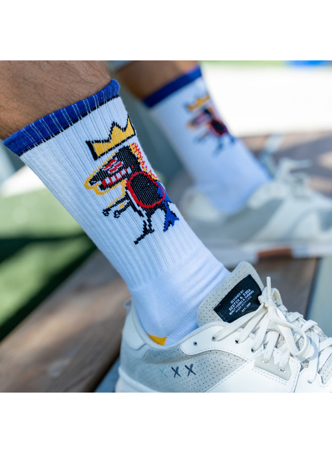 Shop the Basquiat PEZ DISPENSER Crew Socks – Bold and Colorful