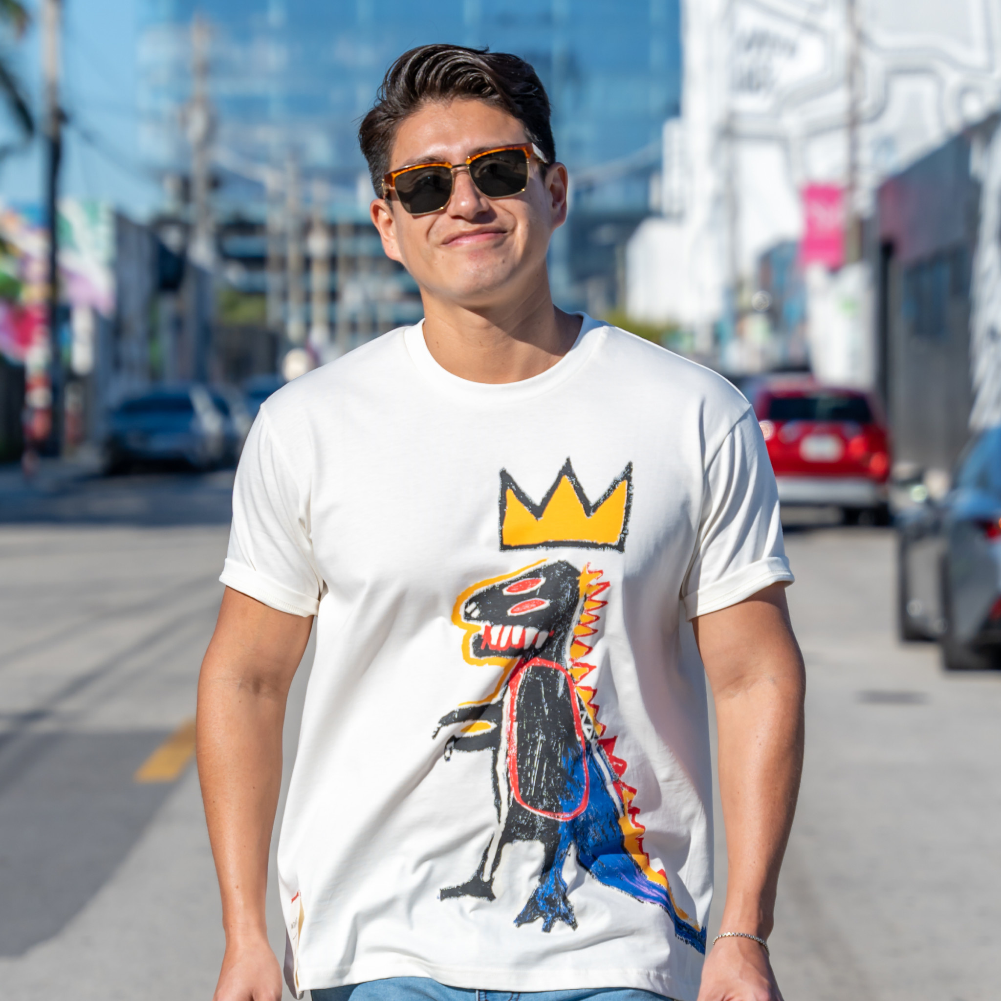 Basquiat PEZ T-Shirt A Bold Tribute to the Legendary The Wynwood Walls Shop