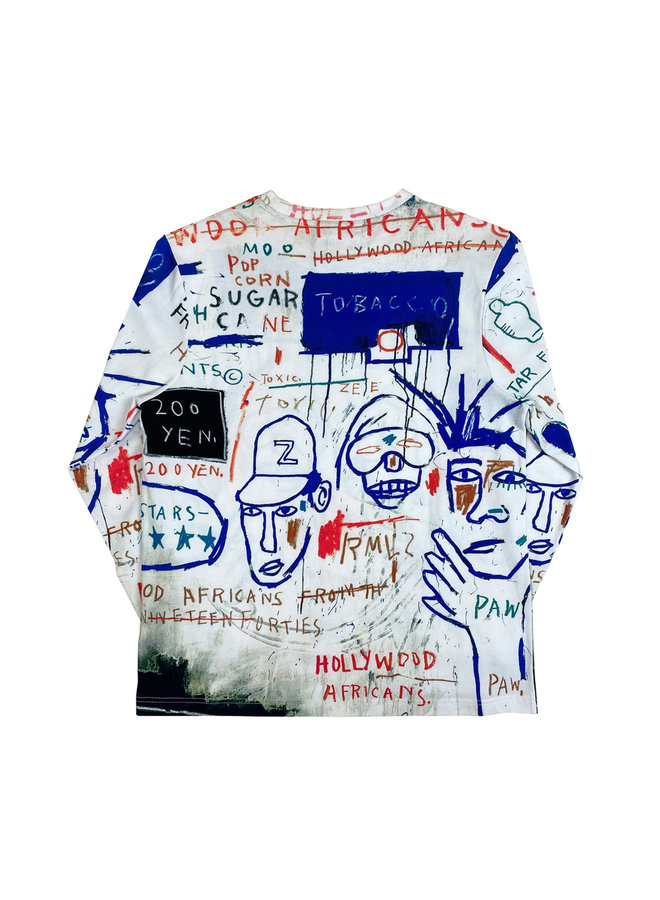 Basquiat  HOLLYWOOD AFRICANS All-Over Long-Sleeve Shirt