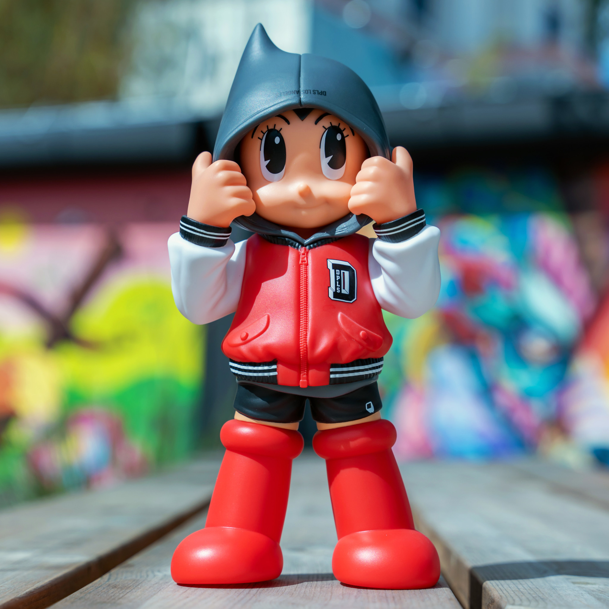 Astro Boy Hoodie DPLS Team Red 10 inch