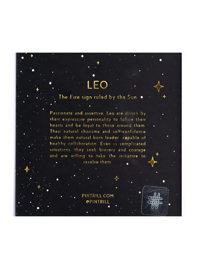 Constellations - Leo Pin