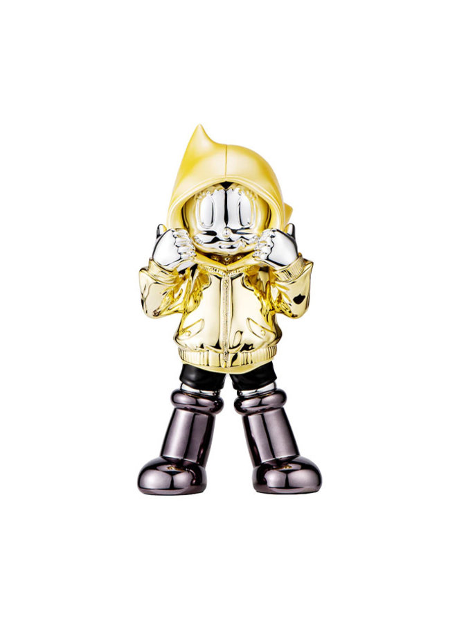 Limited Edition Chrome Hoodie Astro Boy Figure - Gold Yellow - The Wynwood  Walls Shop