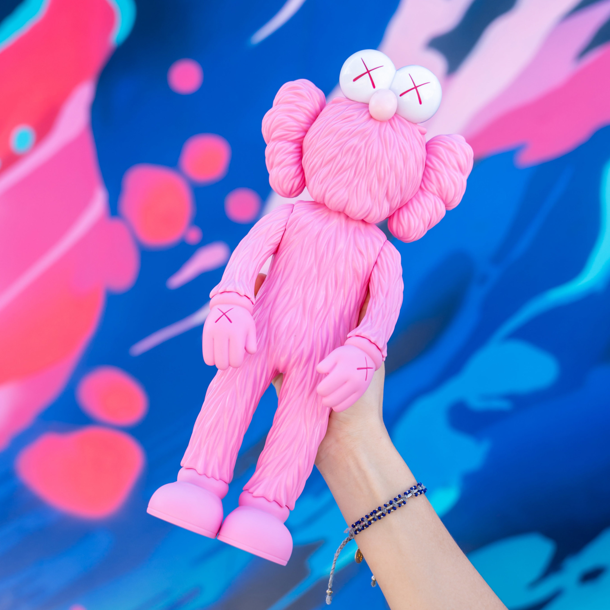 KAWS Pink BFF Release Details  Hypebeast